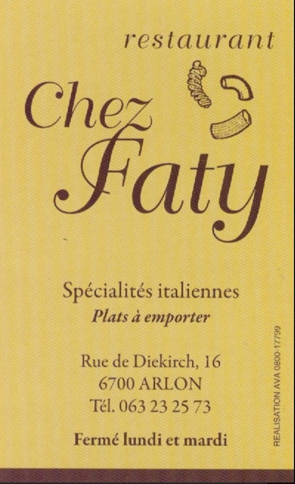 Restaurant chez Faty - Arlon