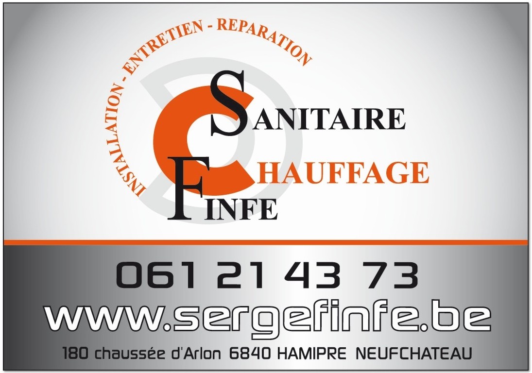 Serge Finfe - Sanitaire - Chauffage - Hamipré Neufchateau