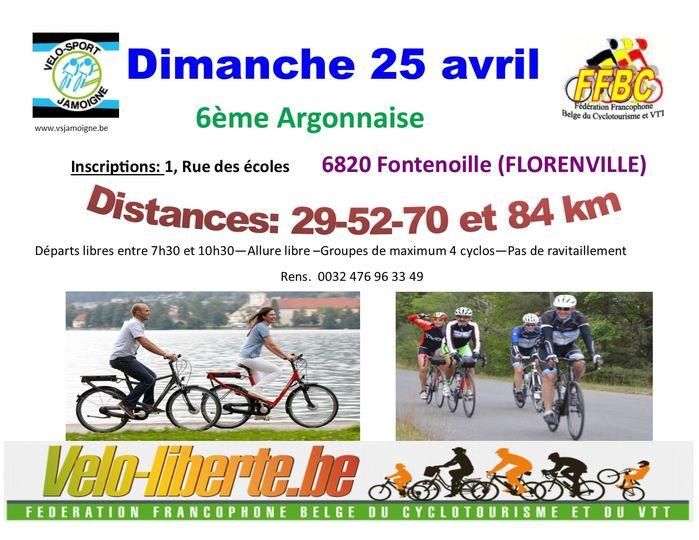 Affiche cyclo fontenoille florenville 25042021