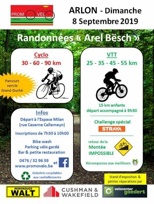 Cyclo et vtt a arlon le 080919