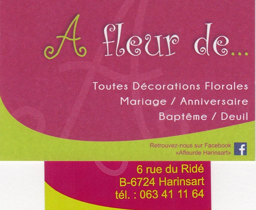 A fleur de    6724 HARINSART - HABAY