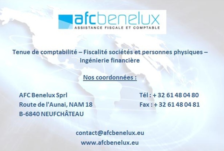 AFC BENELUX - Assistance Fiscale et comptable - Neufchateau