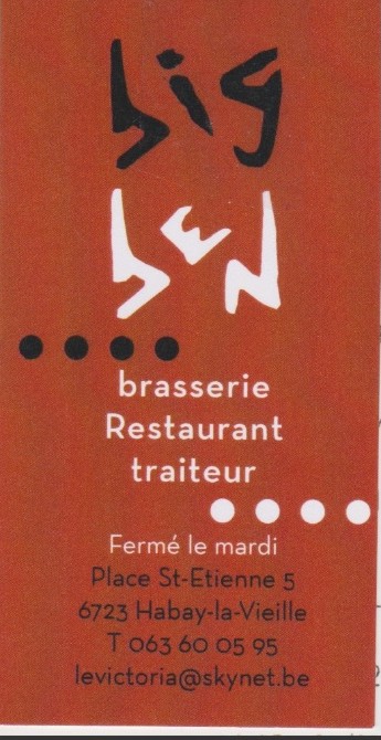 Brasserie restaurant BIG BEN - Habay-La-Vieille