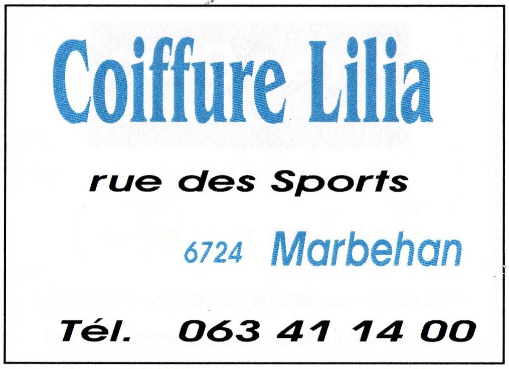 Coiffure Lilla - MARBEHAN