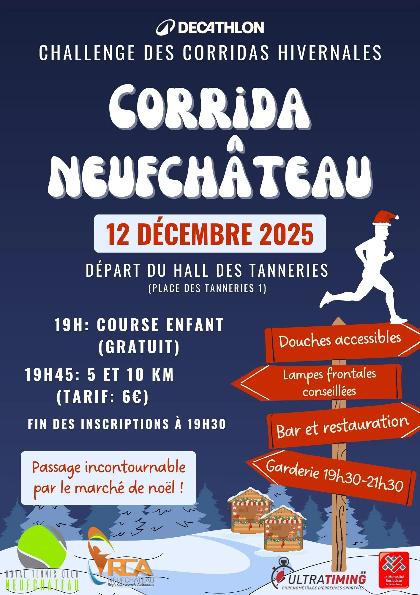 Corrida à Neufchâteau le 121225