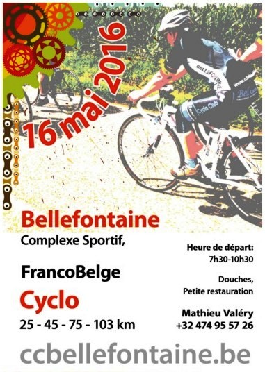 Cyclo à Bellefontaine le 160516