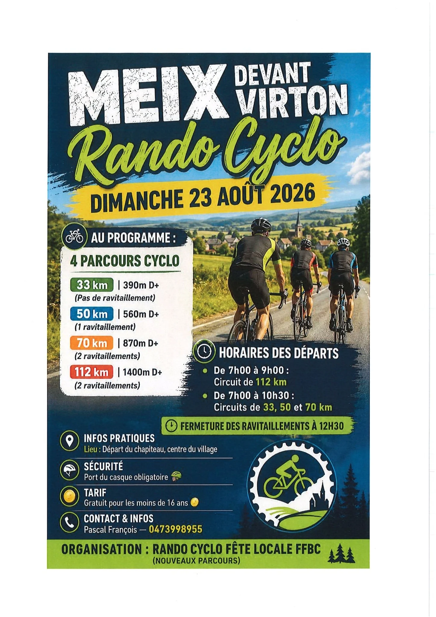 Cyclo a meix devant virton le 230826