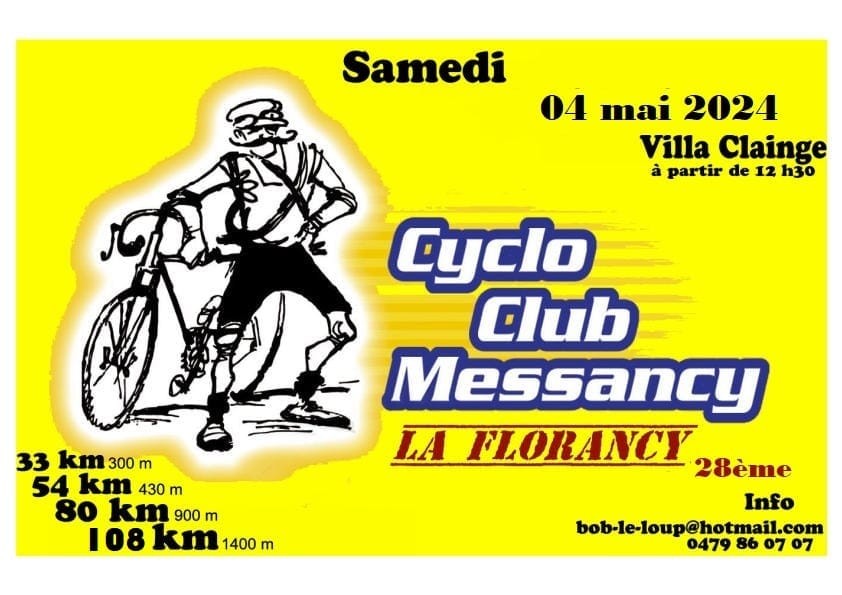 Cyclo à Messancy le 04/05/24