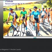 Cyclo à Sainte-Marie le 130725