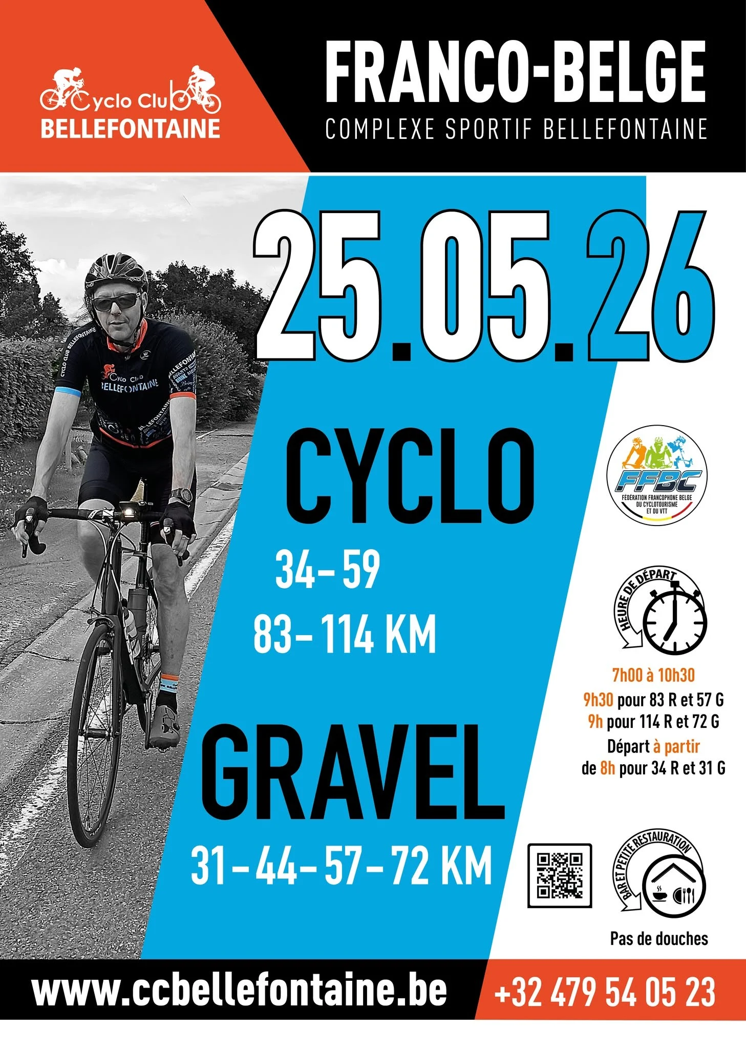 Cyclo et Gravel à Bellefontaine le 25/05/26