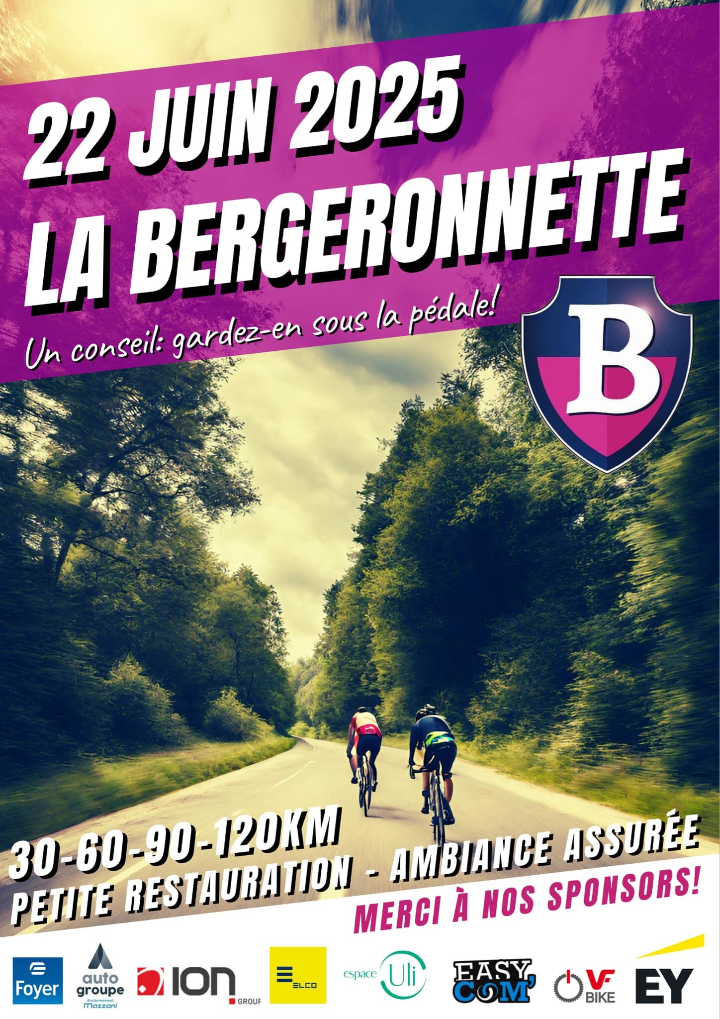 Cyclos des bergeronnettes  à Arlon le 220625