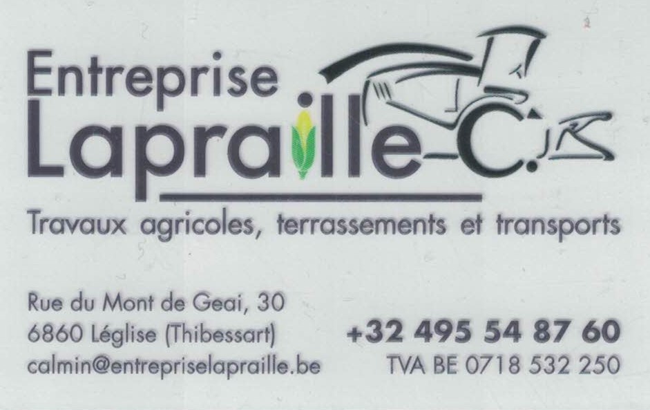Entreprise Lapraille - Thibessart