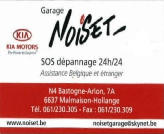 Garage Noiset - 6637 Malmaison-Hollange