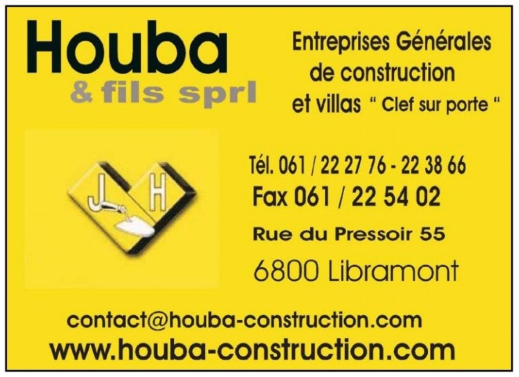 Entreprise HOUBA - LIBRAMONT