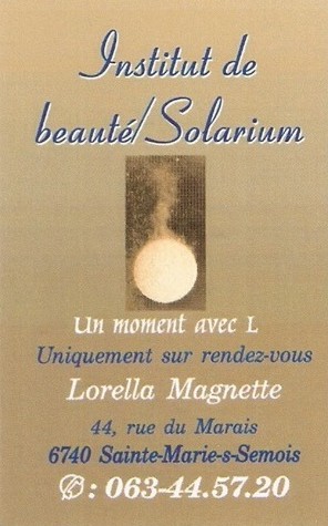 Institut beauté Lorella Magnette Sainte Marie