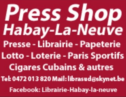 Librairie Press Shop  Habay-La-Neuve