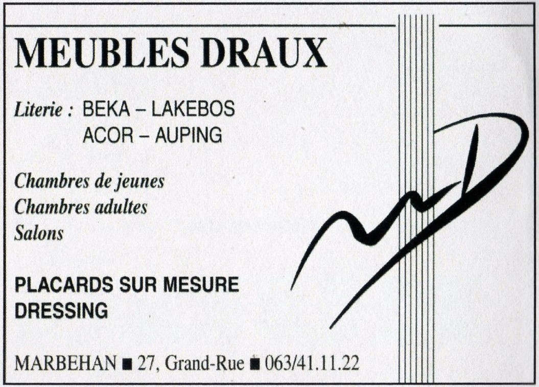 Meubles Draux - Marbehan