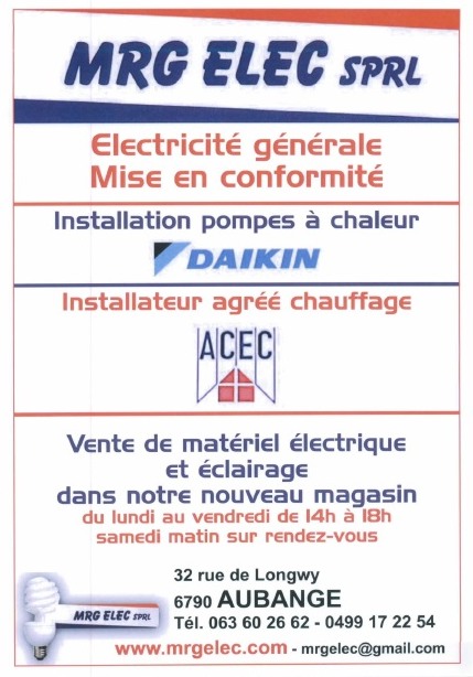 MRG ELEC Sprl - Aubange