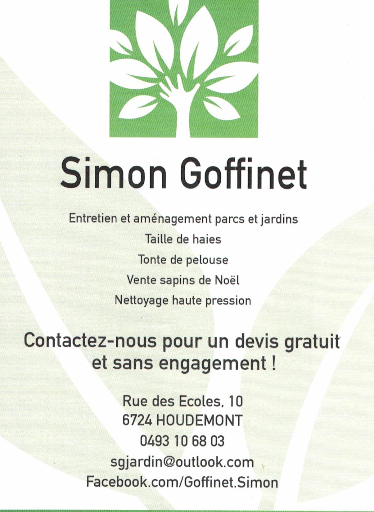 Simon GOFFINET - Parcs et Jardins - HOUDEMONT
