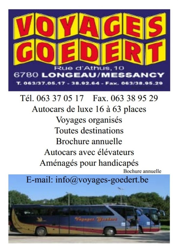 Voyage Goedert - Longeau - Messancy