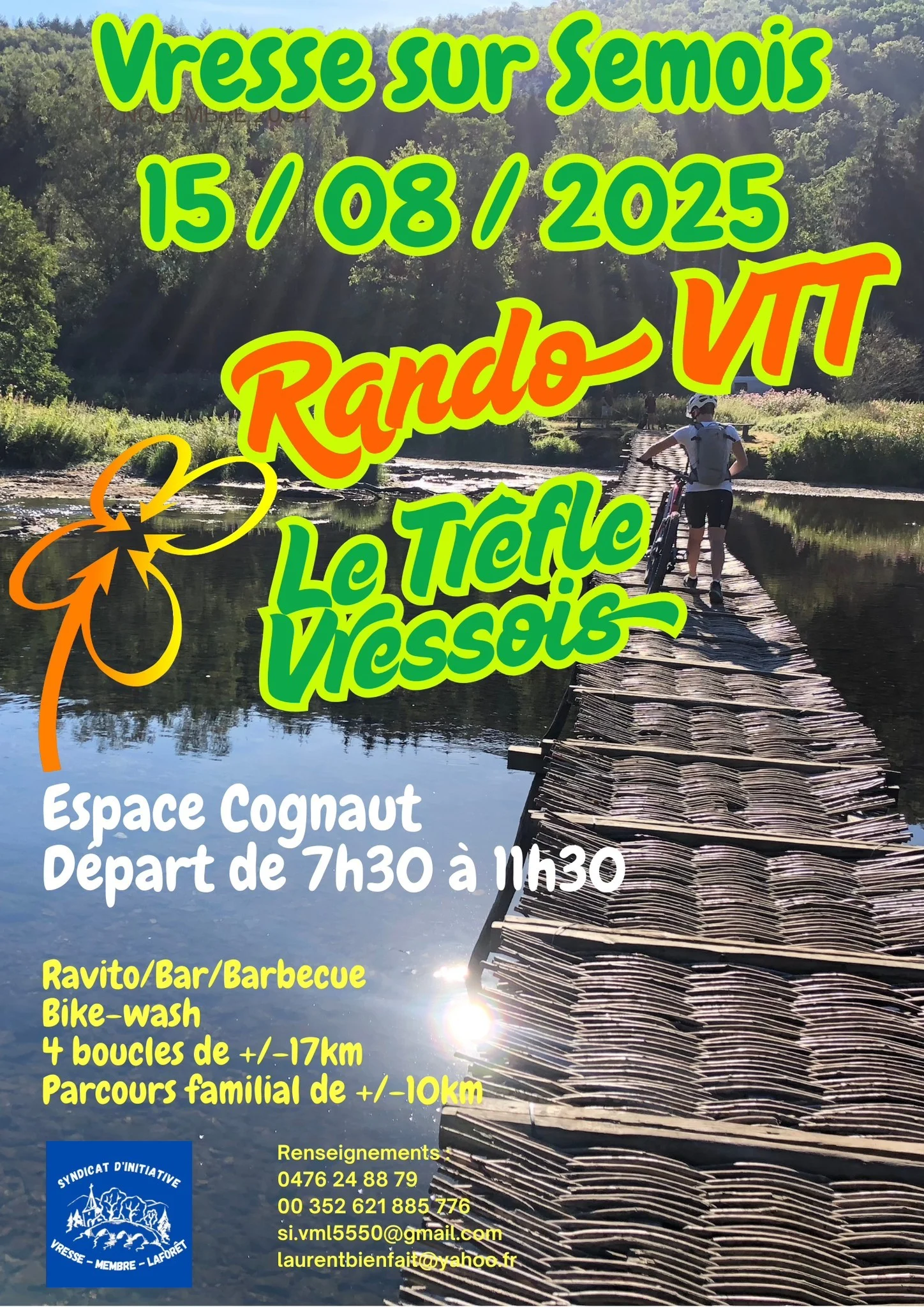 VTT à Vresse sur Semois le 150825