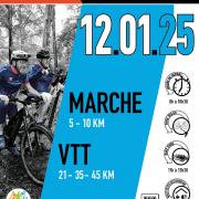 VTT et Marche à Bellefontaine le 120125