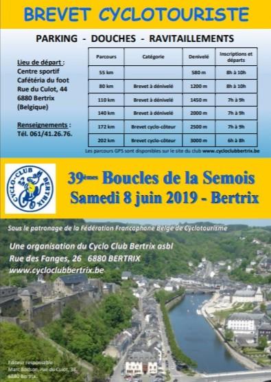 Brevet cyclotouriste a bertrix le samedi 80621