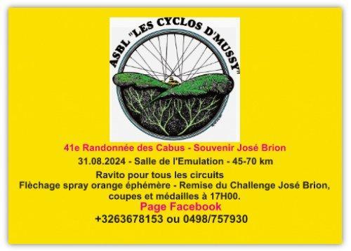 Cyclo a mussy la ville le 310824