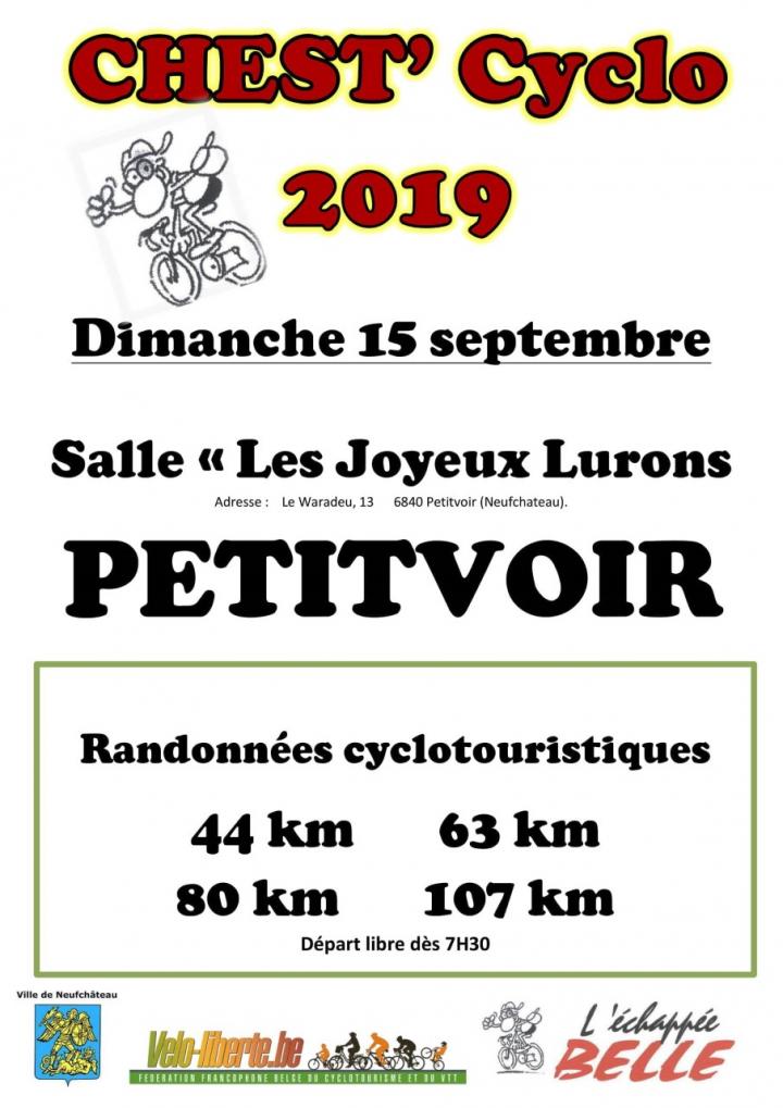 Cyclo a petitvoir neufchateau le 150919