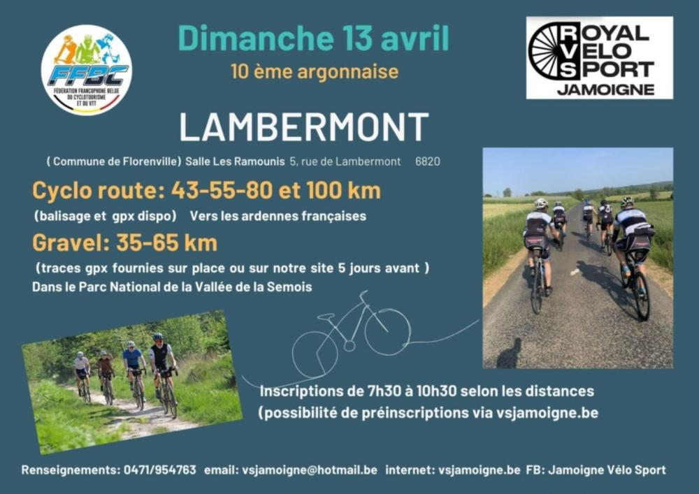 Cyclo et gravel a lambermont le 130425