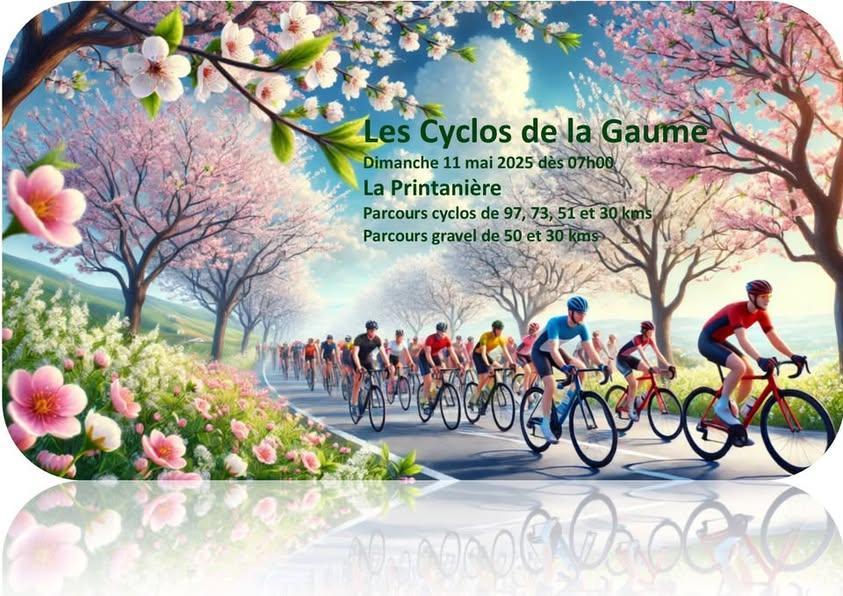 Gravel et cyclos a sainte marie le 110525