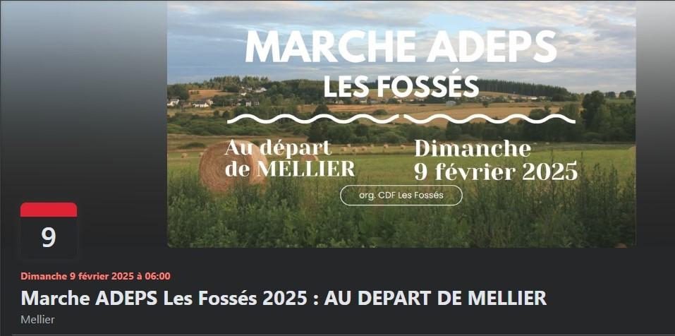 Marche adeps a les fosses le 090225