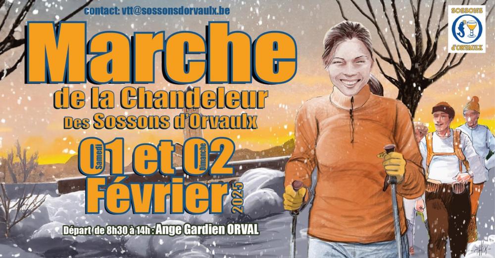 Marche des sossons d orvaulx les 01 et 020225