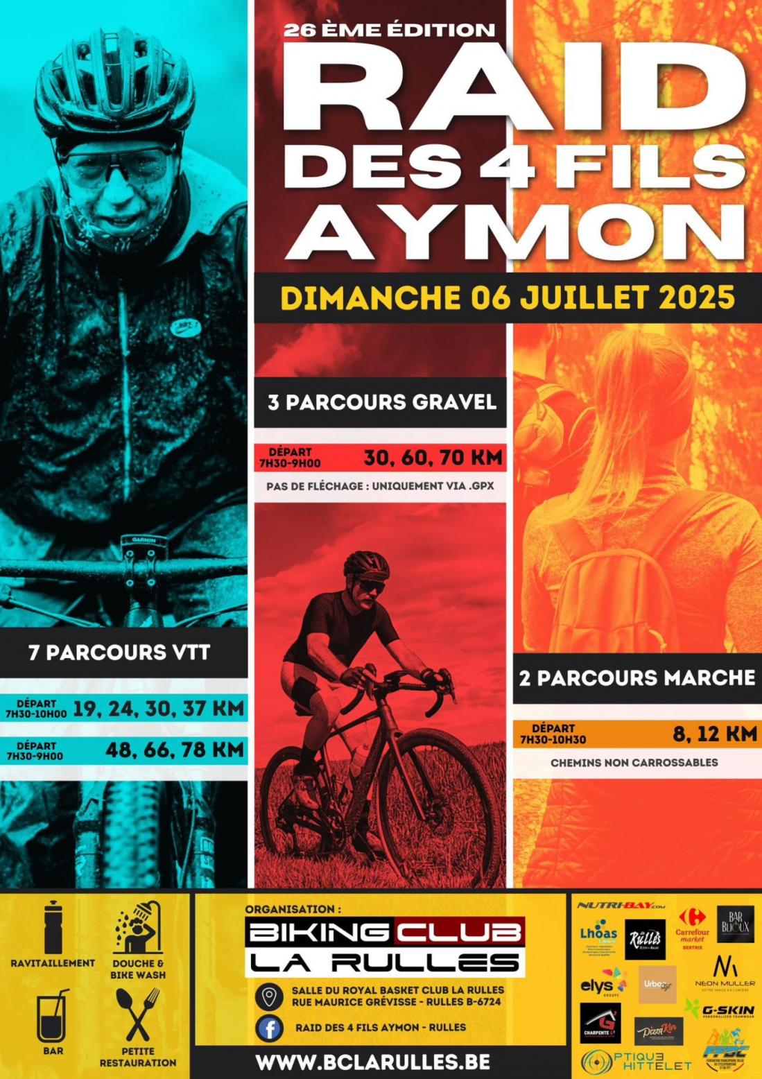 Raid des 4 fils aymon a rulles le 60726