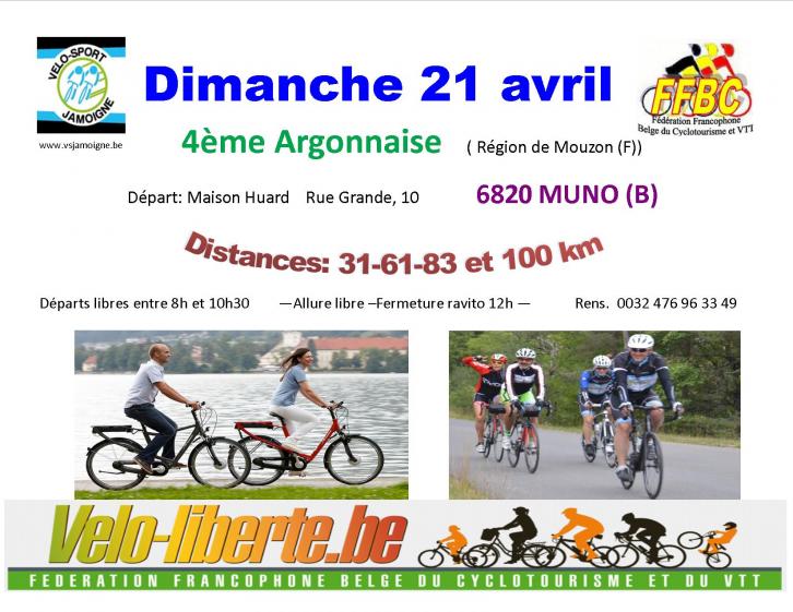 Rando cyclo 4eme argonnaise a muno 210419