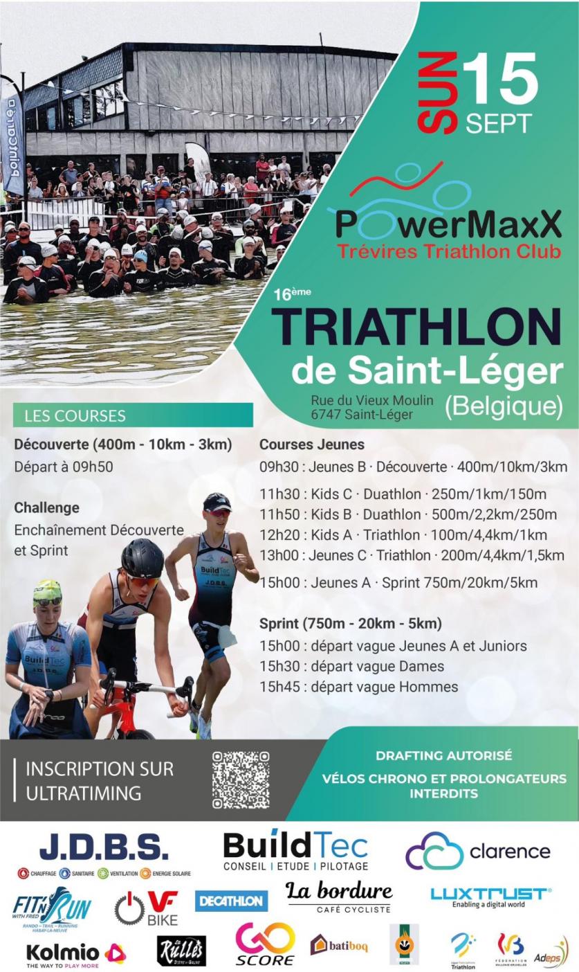 Triathlon saint leger 150924