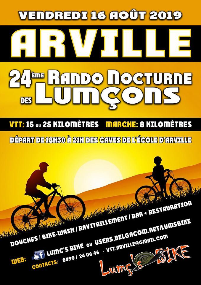 Vt marche nocturne a arville le 160819