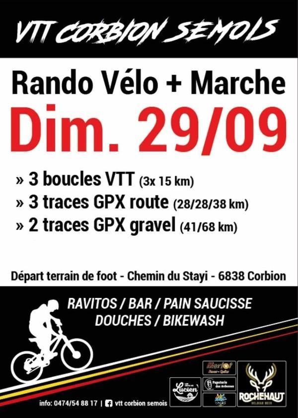 Vtt cyclo et gravel a corbion le 290924