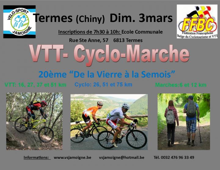 Vtt cyclo marche a termes chiny le 030319