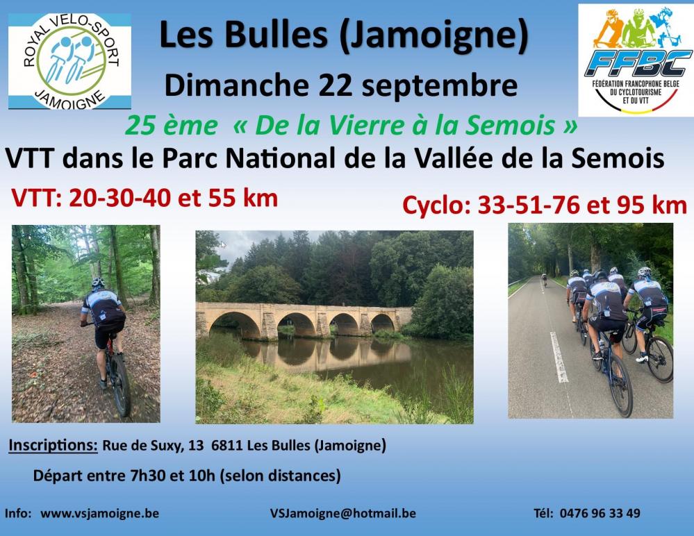 Vtt et cyclo a les bulles le 220924