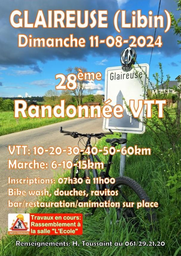 Vtt et marche a glaireuse le 130824