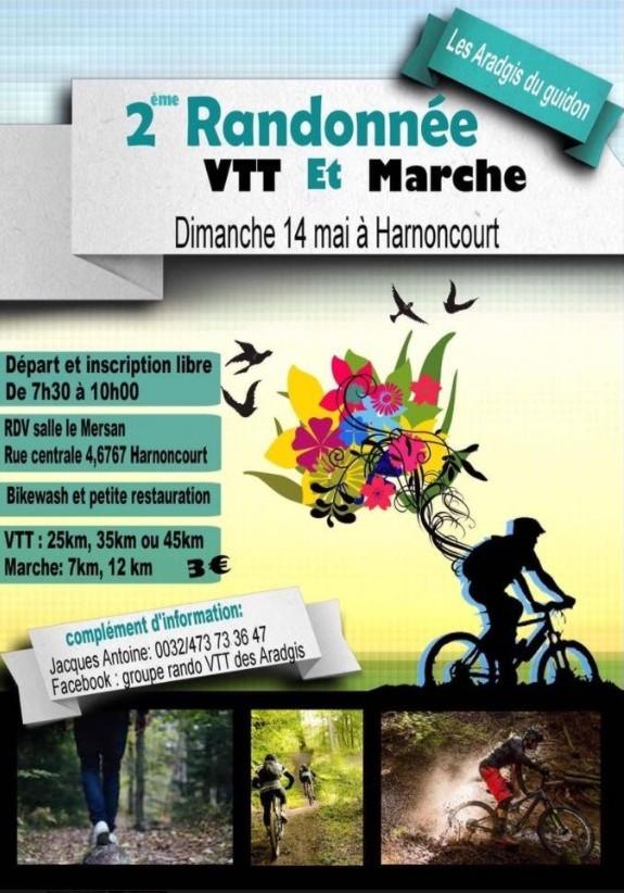 Vtt et marche a harnoncourt le 140517