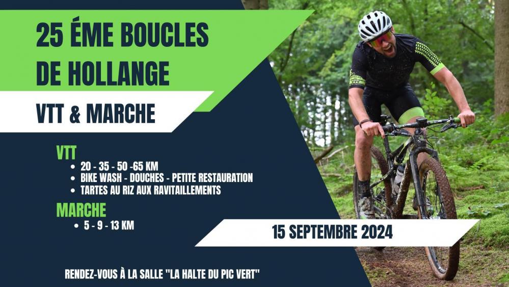 Vtt et marche a hollange le 150924