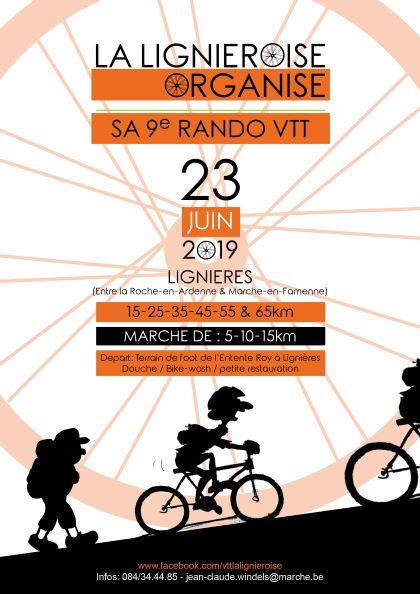 Vtt et marche a lignieres le 230620