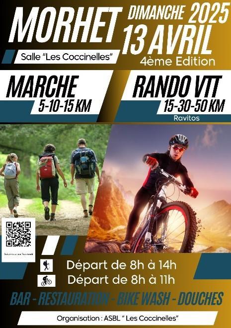 Vtt et marche a morhet le 130425