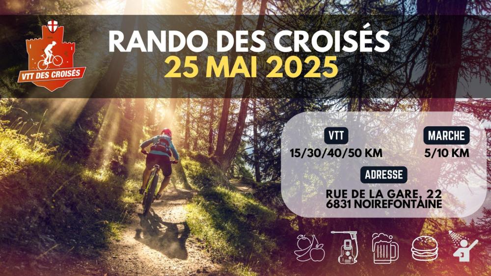 Vtt et marche a noirfontaine le 250525