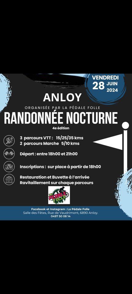 Vtt et marche nocturne a anloy le 280624