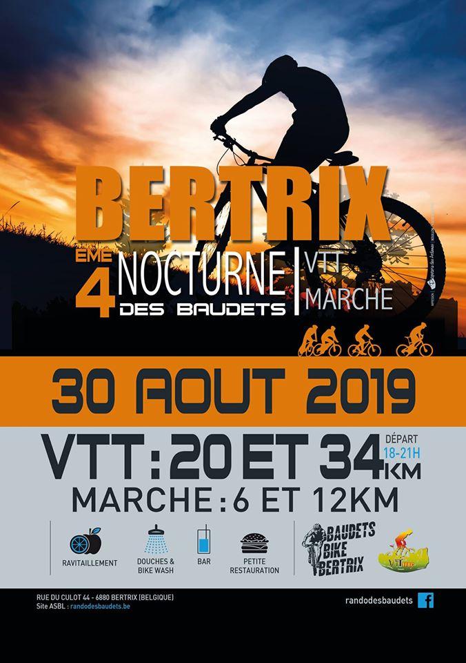 Vtt et marche nocturne a bertrix le 300819