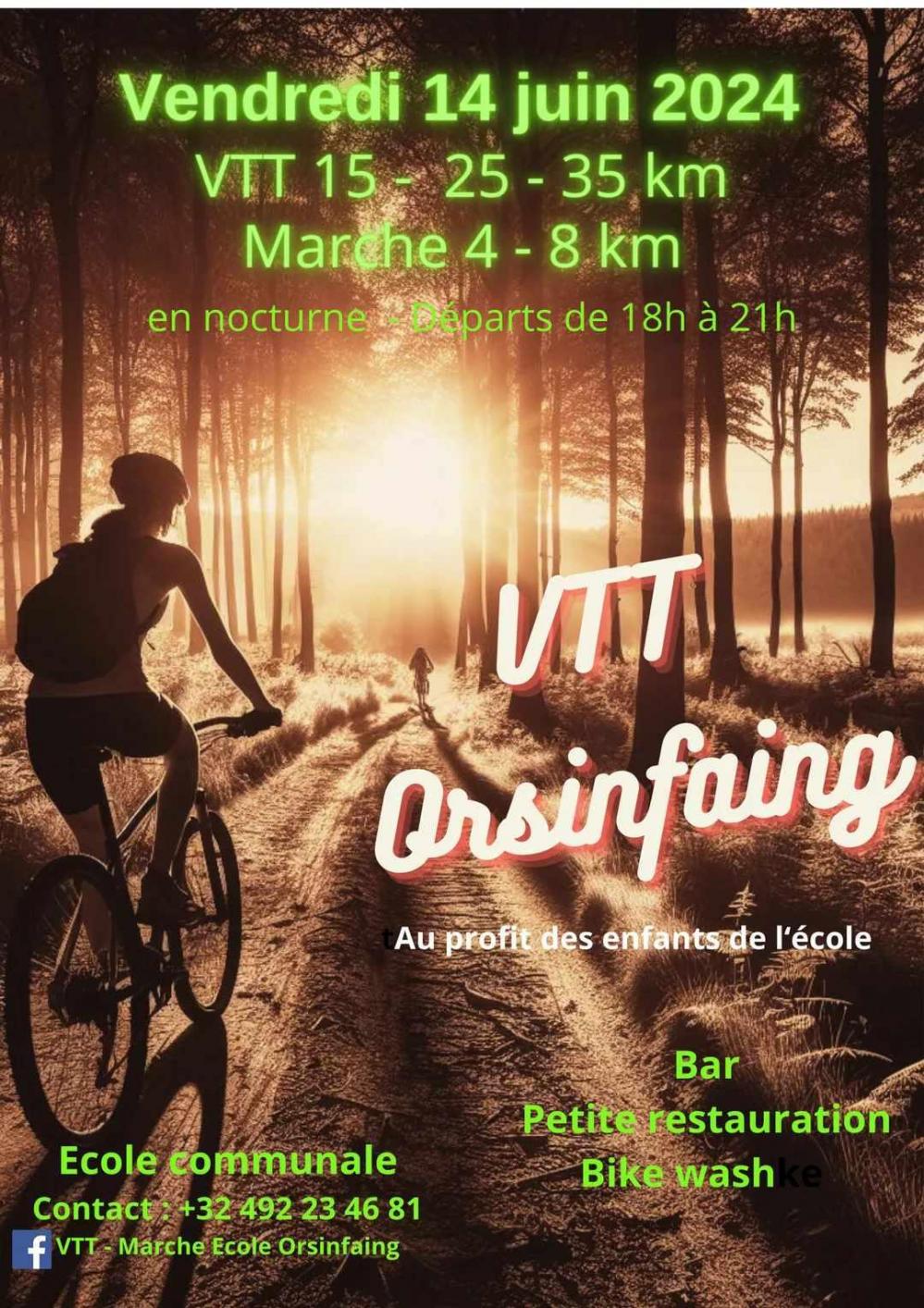 Vtt et marche nocturne a orsinfaing le 140624