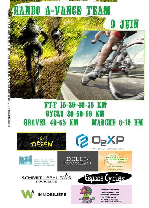 Ce dimanche 09/06 Vtt-gravel-cyclo-et-marche-a-vance-le-090624